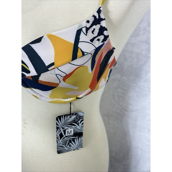 Escape To Paradise 2-Piece Bikini Swimwear Multicolor Size 12 / 14 NEW - Picture 6 of 12